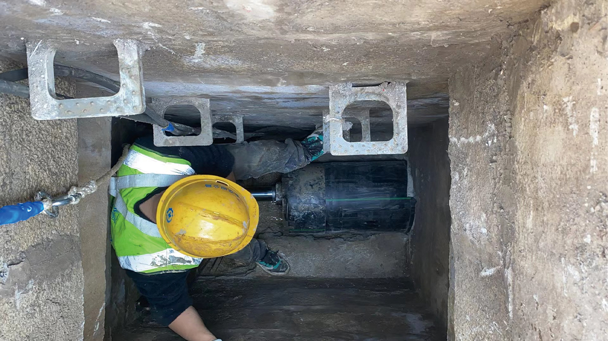 海林HDPE短管内衬法